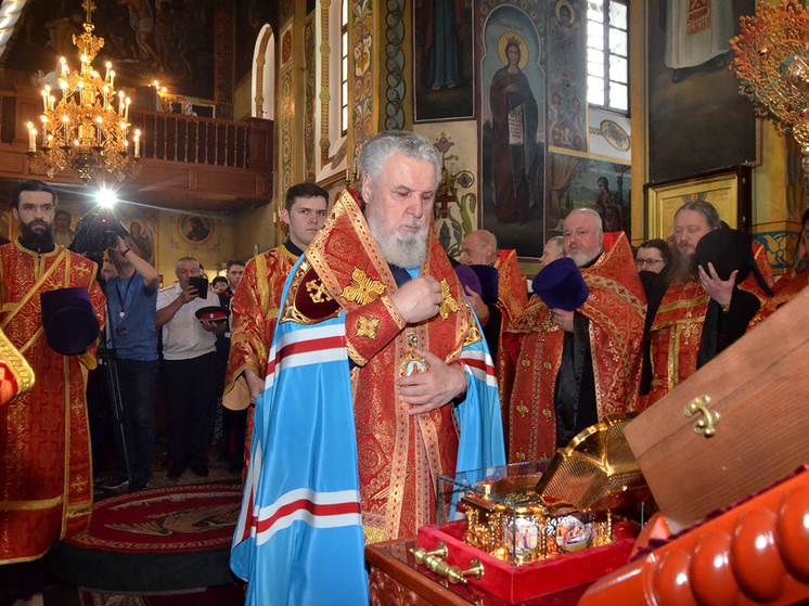 В Пермь принесены мощи святого великомученика Георгия Победоносца