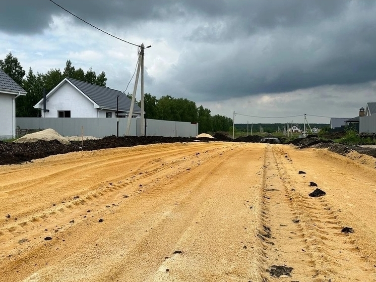 В селе Добровского района построят восемь новых дорог