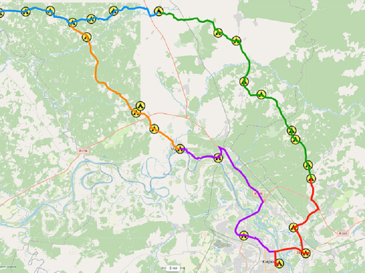 Гис кировская область карта