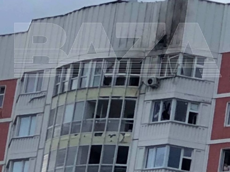 Врезавшийся в дом в Москве беспилотник мог лететь со стороны Калужской области