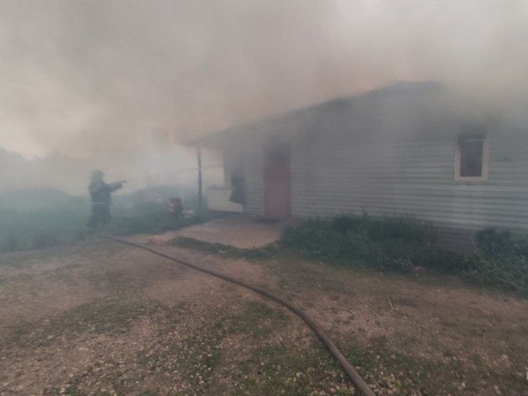 Спасатели тушили 960 квадратов пожара в Боровичском районе