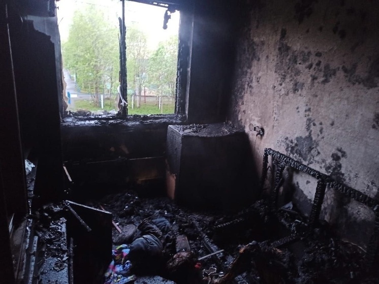 Северянин погиб при пожаре в Апатитах
