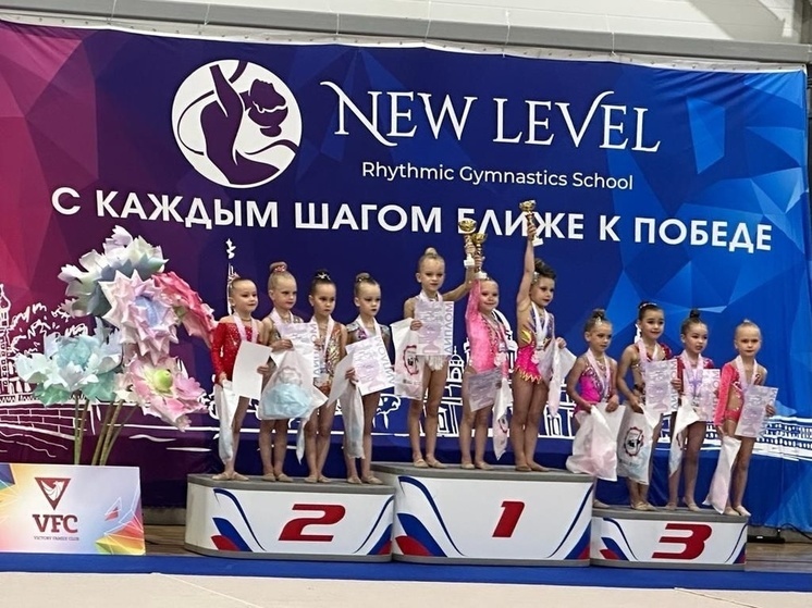 Юные гимнастки из Серпухова победили на соревнованиях в Санкт-Петербурге