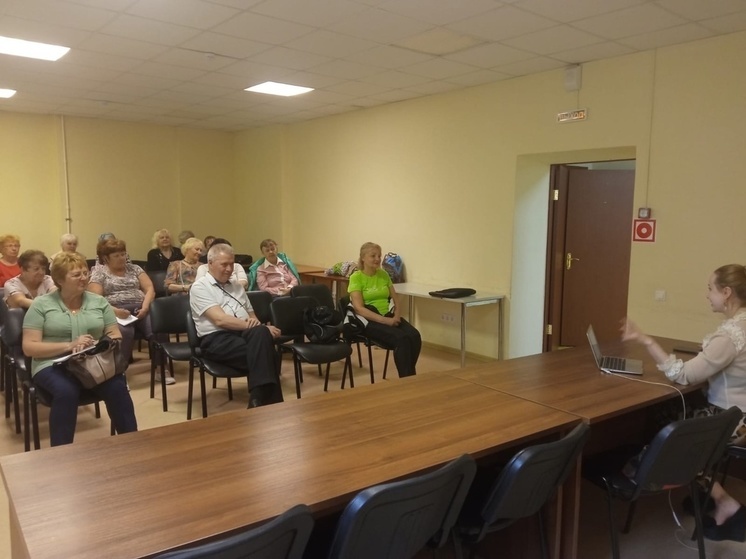 В столице Кубани для пожилых людей провели лекцию по профилактике инсульта