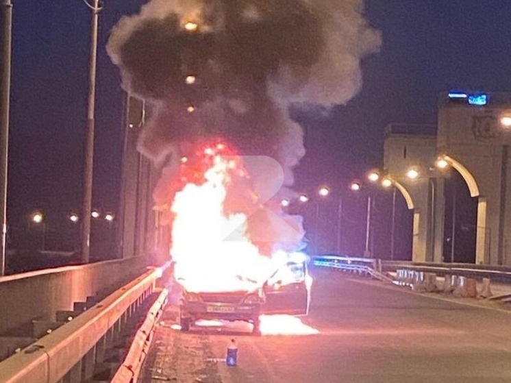 30 мая на Северной окружной дороге в Рязани сгорел автомобиль