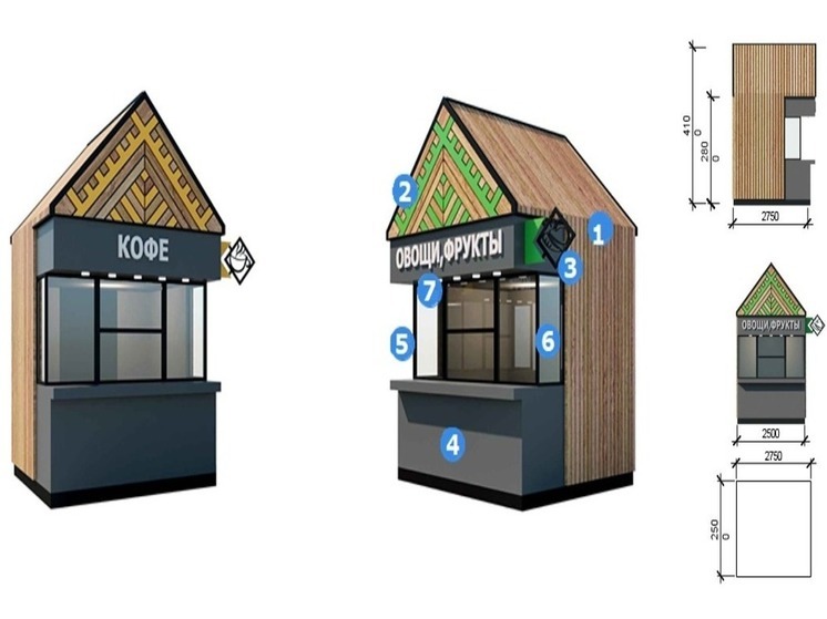 Ларьки в Петрозаводске хотят сделать в карельском стиле, чтобы не раздражали