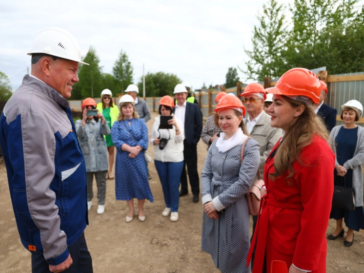 Строительство детского сада началось в Кириллове