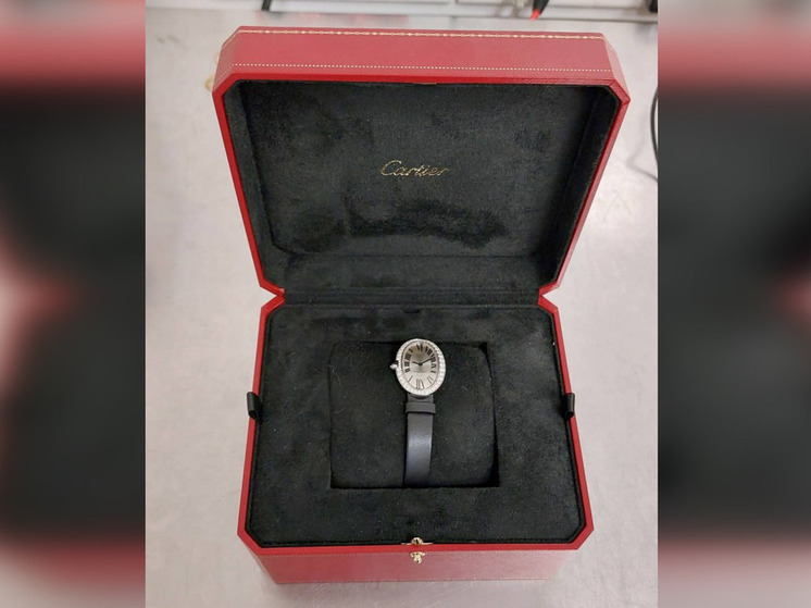 Пассажирка Пулково пыталась пронести через таможню часы Cartier за 1,5 млн рублей