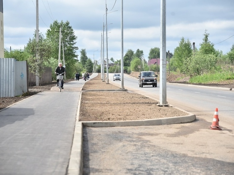 Долгожданная дорога на улице Гагарина полностью отремонтирована в Вологде