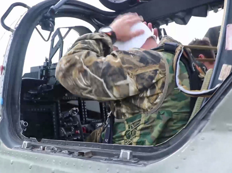 Минобороны: экипажи вертолетов Ка-52 нанесли ракетный удар по ВСУ на Красно-Лиманском направлении