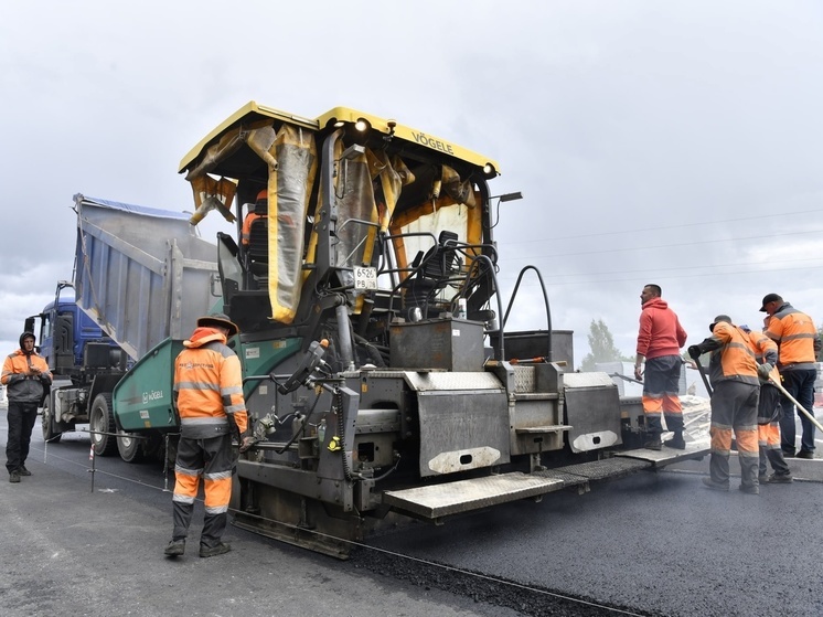Продолжается строительство четырехполосной трассы в крупном микрорайоне Петрозаводска