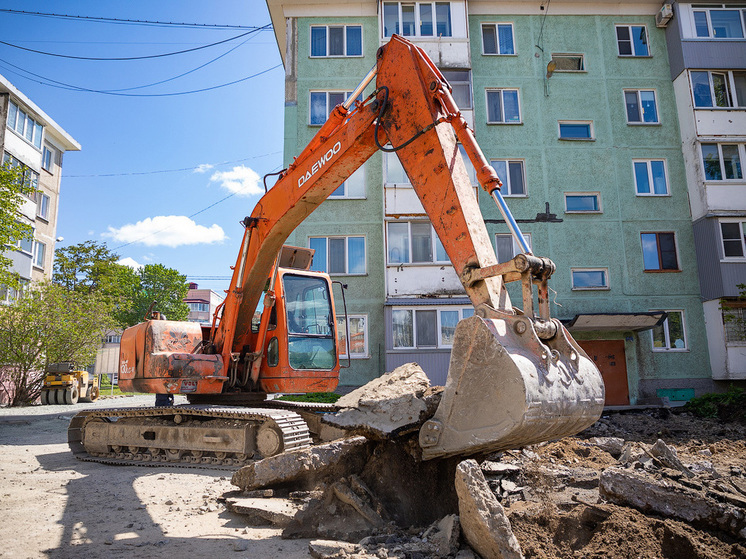 Около 20 дворов капитально отремонтируют в Южно-Сахалинске до конца 2023 года