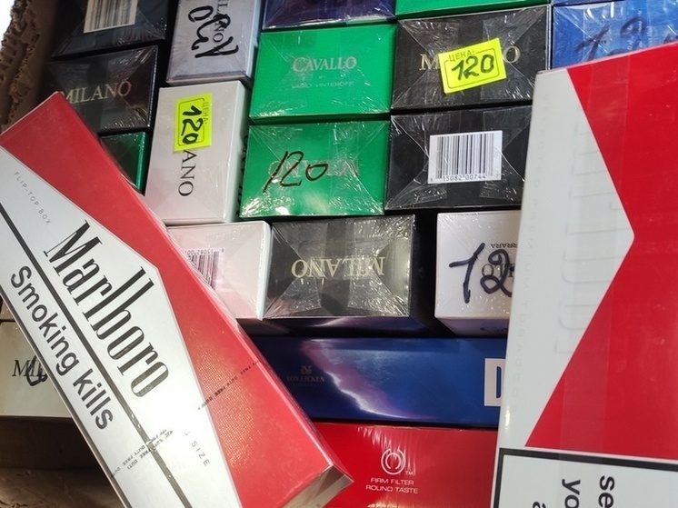 В 2023 году в Тульской области изъяли из незаконного оборота 8800 пачек сигарет