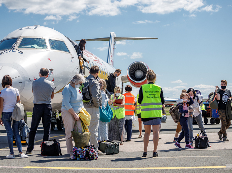 Пассажиропоток Псковского аэропорта за 5 лет вырос в 20 раз