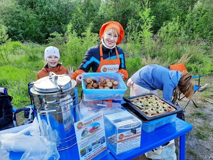 Участников вкусного субботника в Петрозаводске накормили банановыми маффинами