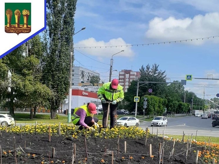В Пензе занялись благоустройством городских  клумб