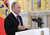Президент РФ Владимир Путин заявил, что в том, что Россия победит, нет никаких сомнений, поскольку страна защищает свои ценности и земли