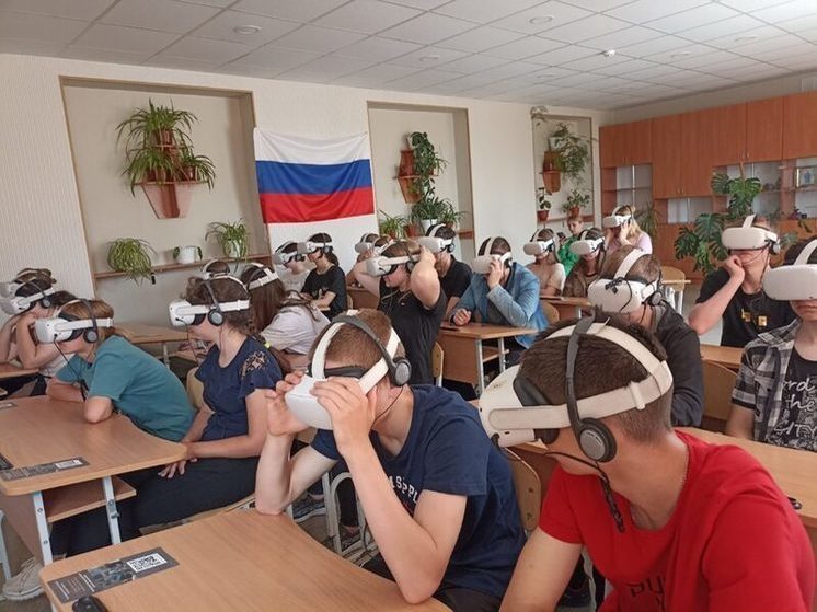 Школьникам Херсонской области показали 3D-музей истории казачества Ставрополья