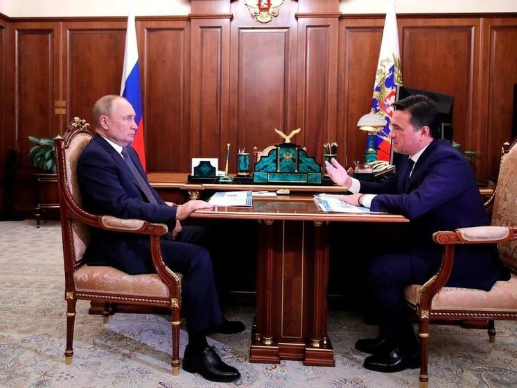 Путин пожелал успехов на выборах главе Подмосковья Воробьеву
