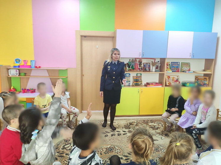 Сотрудники УФСИН Крыма провели профилактическое мероприятие для воспитанников детсада