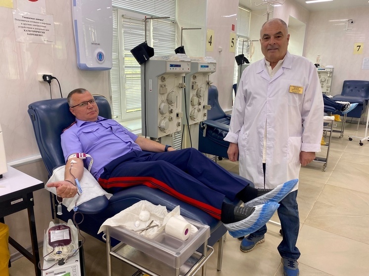 Смоленские следователи отметили Международный день защиты детей, в очередной раз став донорами крови