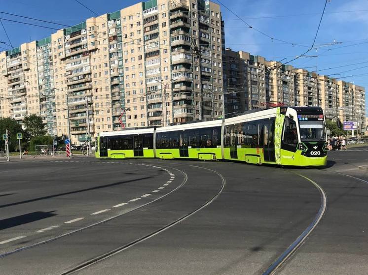 «Умные» трамваи с автопилотированием проехали 50 тысяч километров по Петербургу