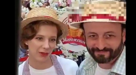 Арзамасова и Авербух вышли в свет: видео влюбленной четы