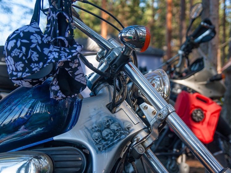 Одиннадцать мотоциклистов пострадали в Петрозаводске в 2022 году