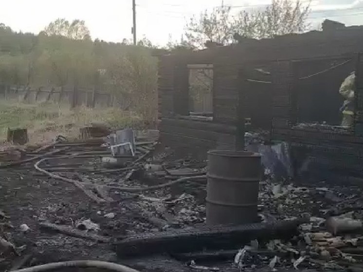 В Красноярском крае трое детей погибли в пожаре в Богучанском районе