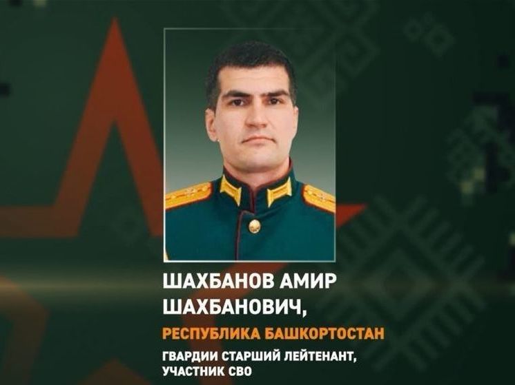 Участника СВО из Башкирии наградили орденом Мужества