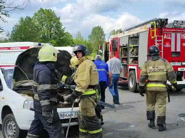 На трассе под Гусь-Хрустальным произошло серьезное ДТП с пострадавшими