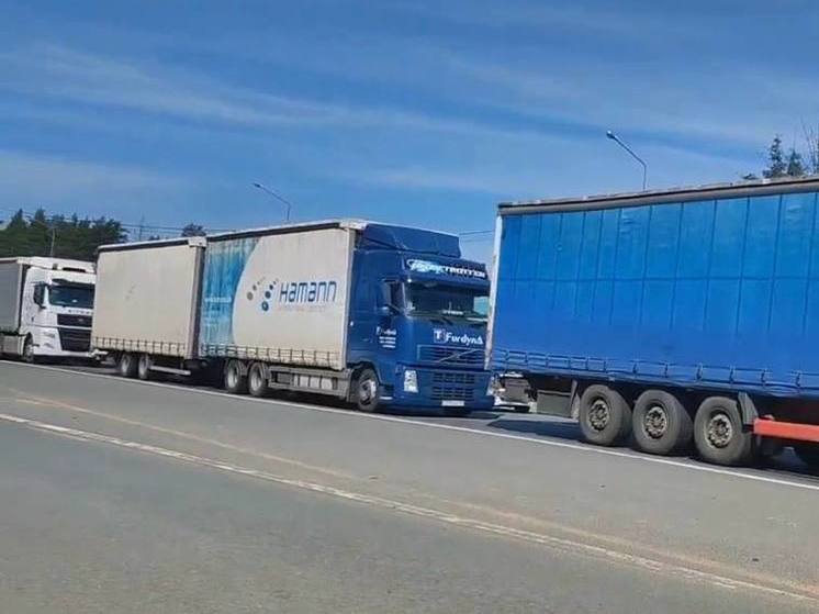 На выезде из Пензы образовалась пробка в пять километров