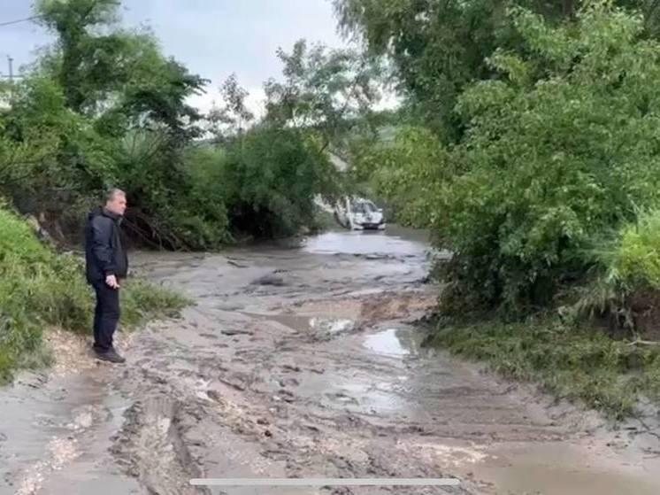 Минувшей ночью ливень снова подтопил часть территорий в Пятигорске.