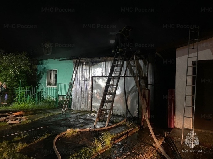 На пожаре во Владимирской области спасли жизнь ребенку