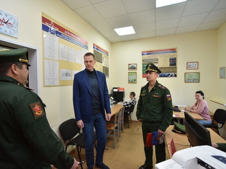 На улице Каширина в Рязани откроется пункт отбора на службу по контракту