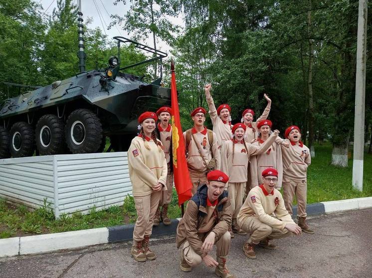 Юнармейцы Серпухова приняли участие в военно-спортивной игре «Победа»