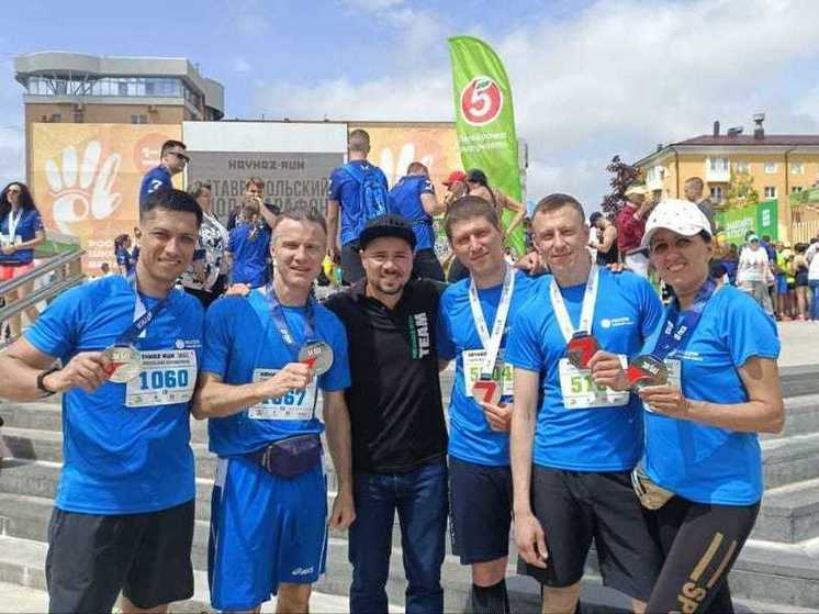 Сотрудники «Россети Северный Кавказ» стали участниками Всероссийского полумарафона