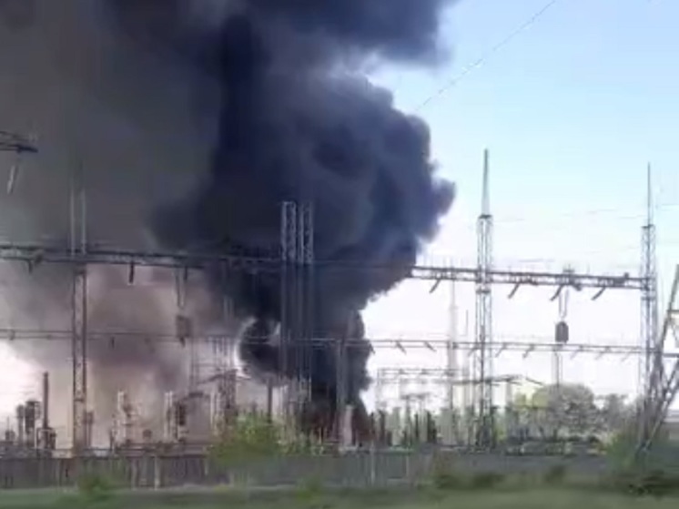 Серьезный пожар произошел на подстанции в Заринском районе