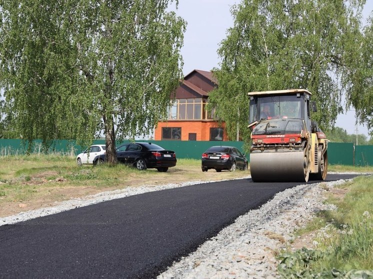 В Тюменском районе уже на десяти улицах завершен ремонт дорог