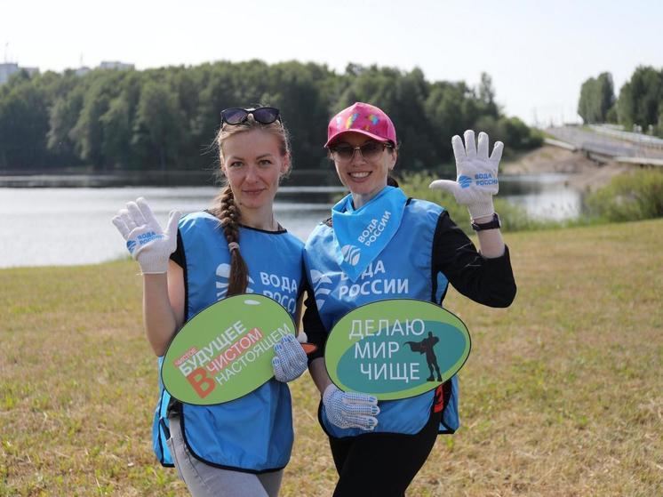 Смоленская АЭС: волонтеры-атомщики присоединились к Всероссийской экологической акции «Вода России»