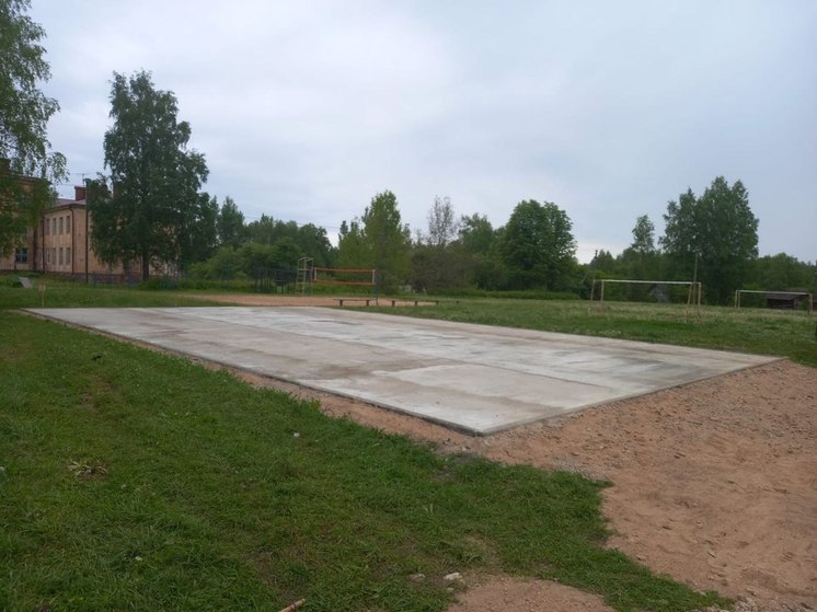 Спортивную площадку для сдачи нормативов ГТО оборудуют в Пыталовском районе