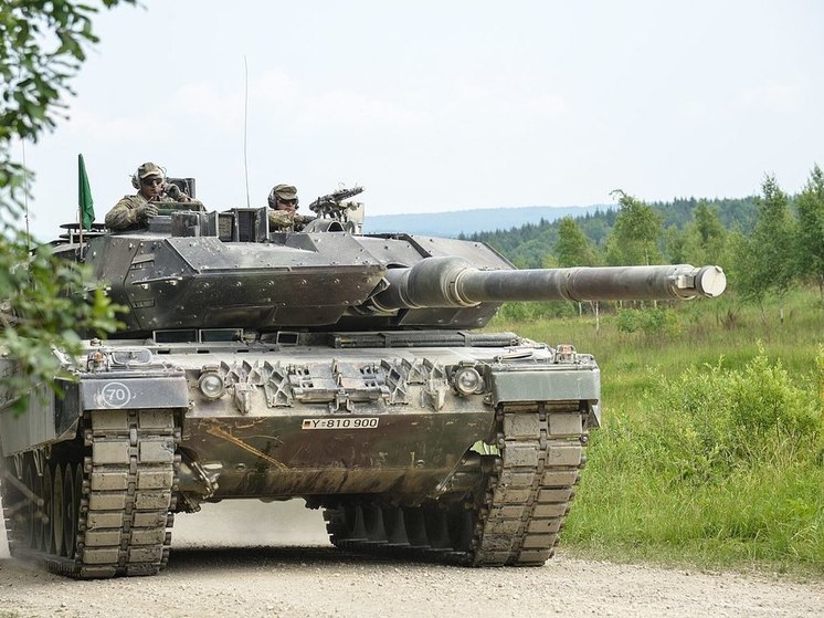 Украинские войска уничтожили немецкий танк Leopard, находящийся на вооружении ВСУ, сообщил врио руководителя ДНР Денис Пушилин