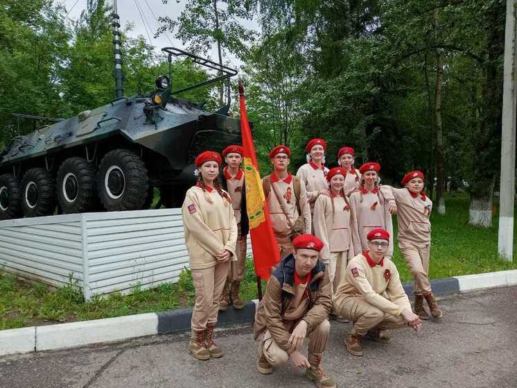 Юнармейский отряд Серпухова принял участие в военно-спортивной игре «Победа