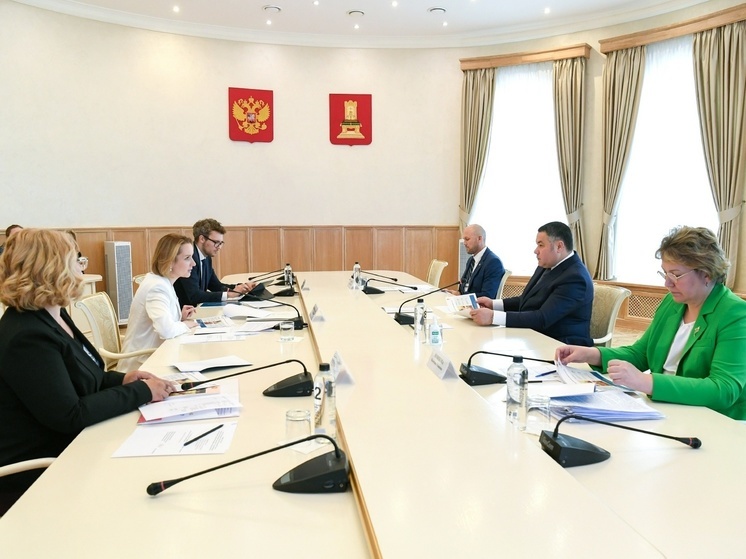 Губернатор Тверской области провел встречу с уполномоченным по правам ребенка Марией Львовой-Беловой