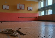 В школе № 269 Снежногорска стартовали ремонтные работы в спортзале и пищеблоках. Они ведутся на средства, предоставленные в рамках проекта “Арктическая школа”.