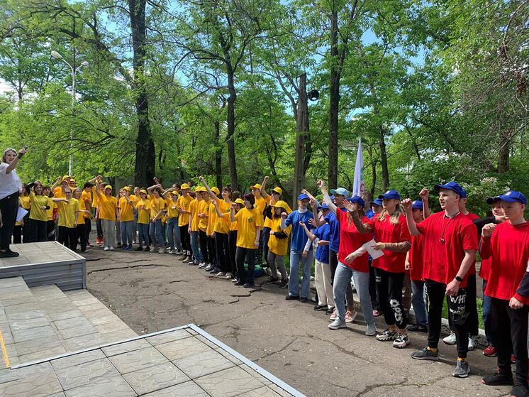 Хабаровские трудовые отряды школьников открыли летний сезон
