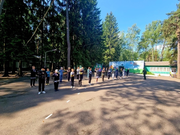 В Смоленске проходит профильная смена для юнармейцев
