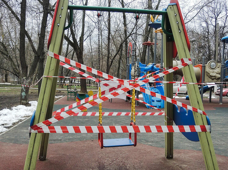 О качелях с жестким металлическим подвесом попросили сообщать в ГУСТ Подмосковья