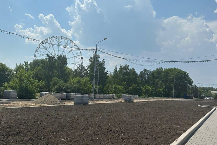 Парк зеленый остров омск фото Благоустройство парка "Зеленый остров" завершат до конца лета - МК Омск