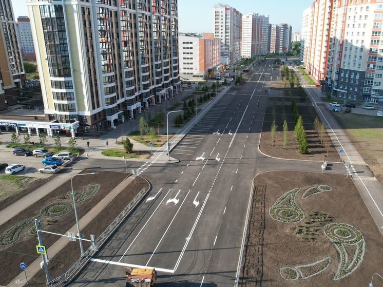 В Барнауле открыли новую дорогу и готовятся сдать путепровод